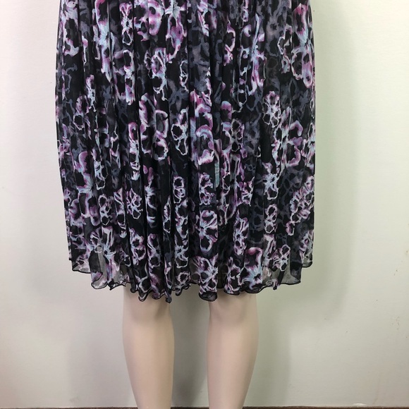 Diane von Furstenberg purple and black sundress - Picture 9 of 15